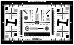 增強(qiáng)型ISO12233標(biāo)準(zhǔn)分辨率測試卡